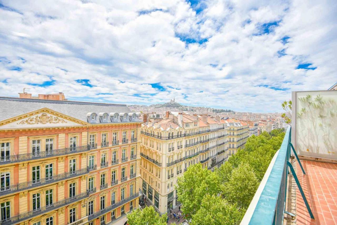 La Canebiere - Appart 2 Chambres Avec Terrasse Marsella Exterior foto